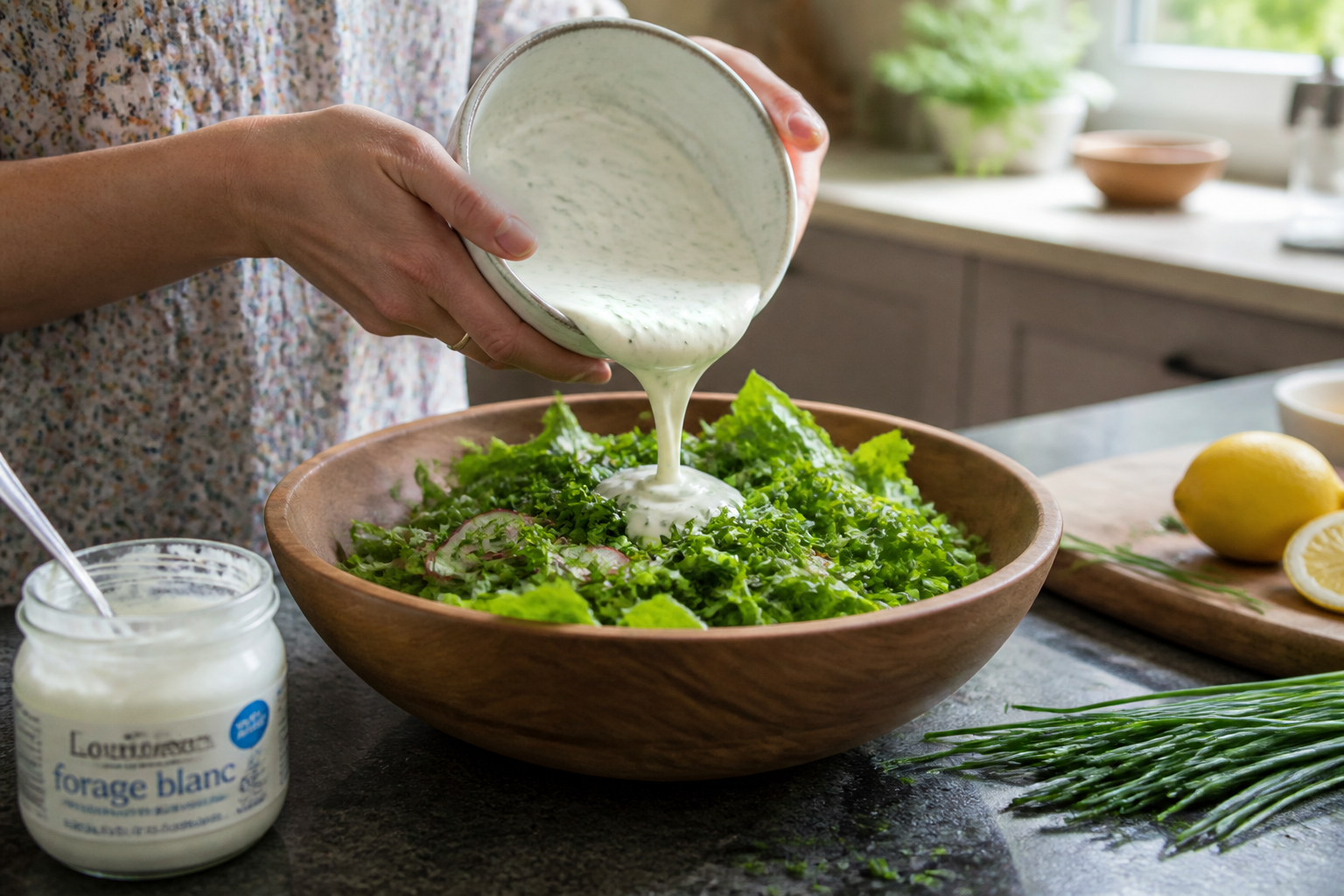 Sauce salade maison healthy : 7 idées rapides pour changer de la vinaigrette