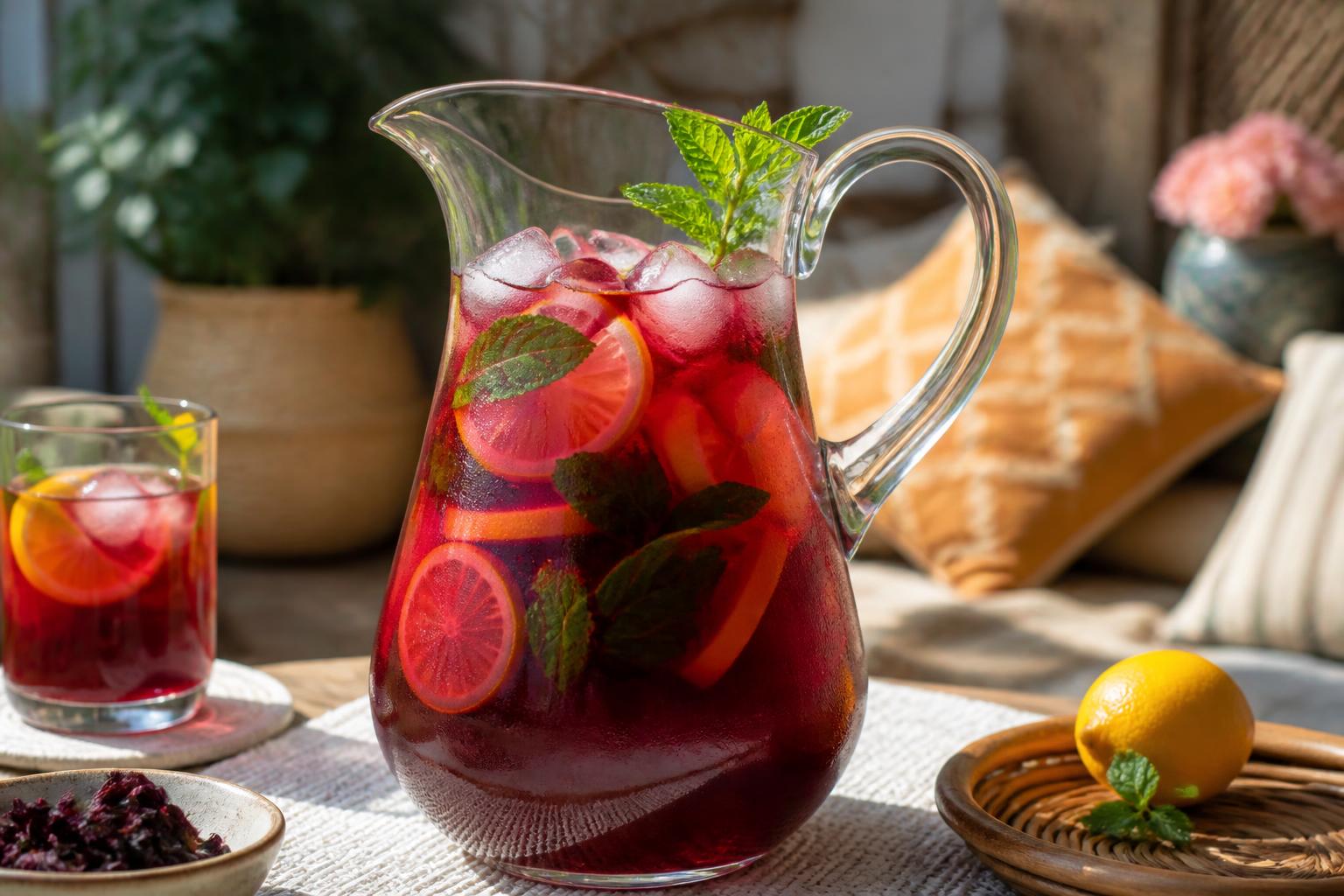 découvrez notre recette facile de bissap fait maison pour préparer un jus d’hibiscus rafraîchissant et naturel, parfait pour étancher votre soif en toute simplicité.