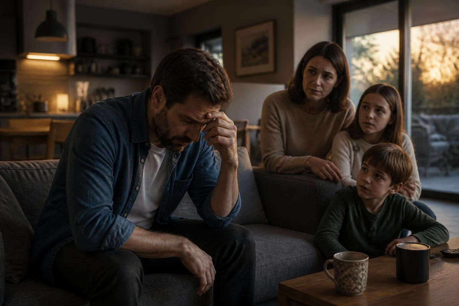 découvrez des conseils pratiques pour soutenir votre mari lorsqu'il se sent dépassé par la vie de famille et renforcer votre relation.