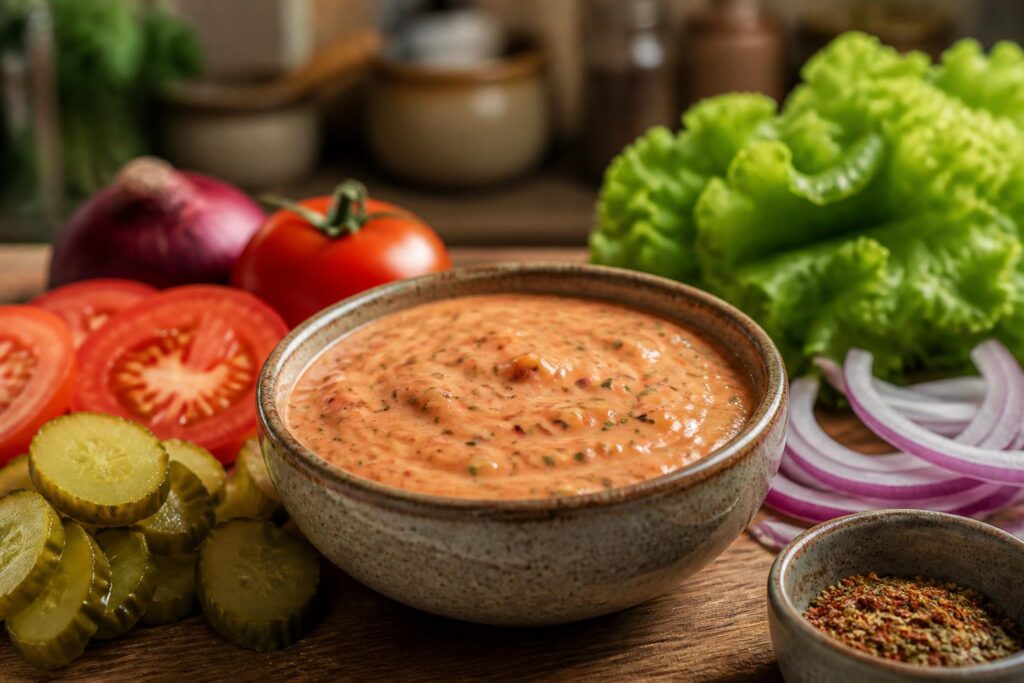 apprenez à préparer la sauce biggy burger, une recette incontournable pour sublimer vos burgers avec une saveur unique et délicieuse.