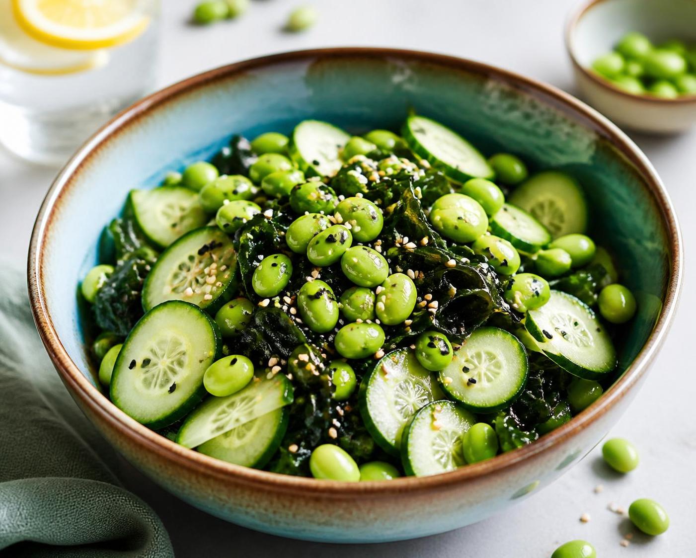 découvrez les bienfaits nutritionnels et les saveurs délicieuses de l'edamame, la fève de soja gourmande idéale pour une alimentation saine et savoureuse.