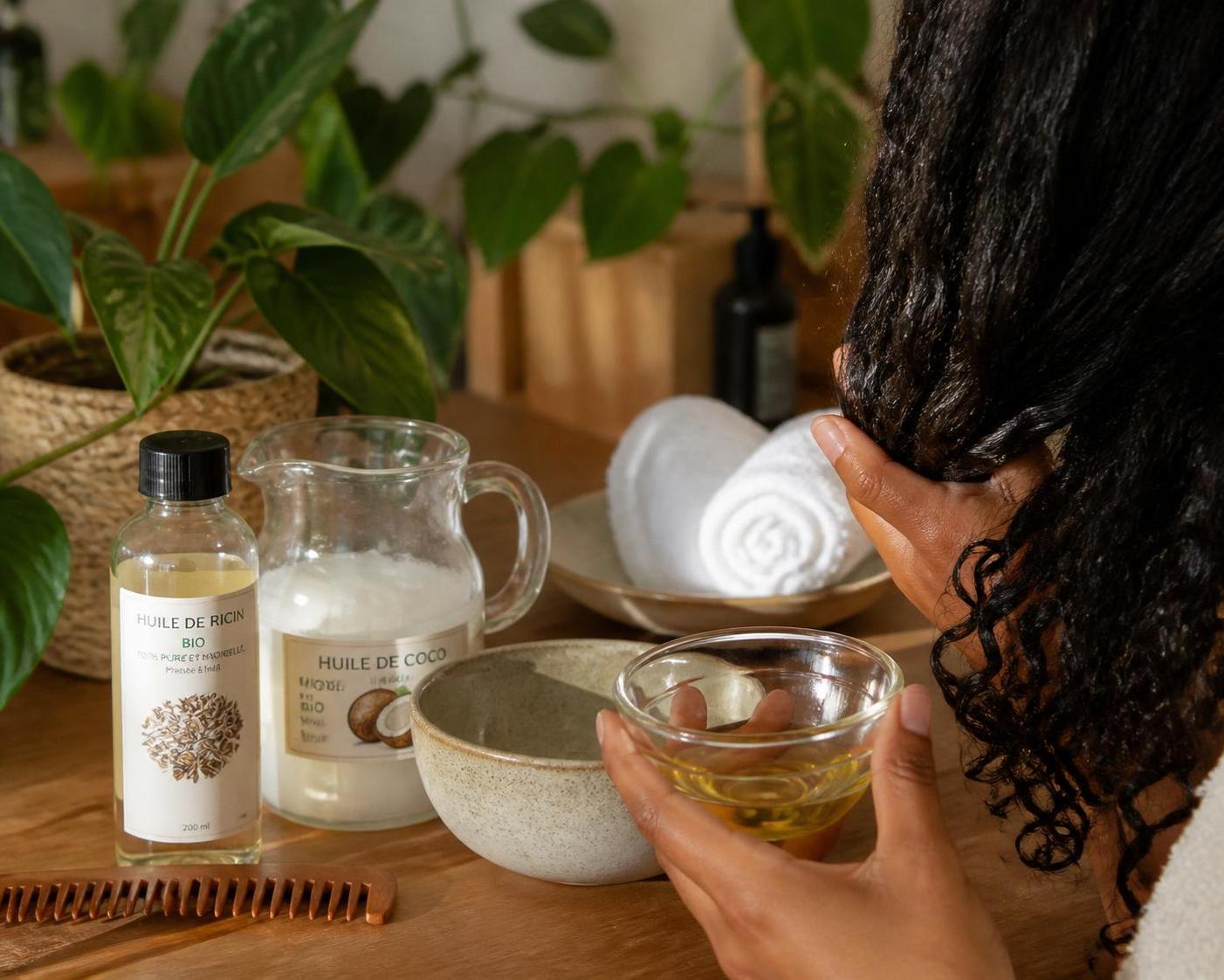 découvrez notre guide pratique pour apprendre à appliquer l'huile de ricin et sublimer la beauté naturelle de vos cheveux grâce à des conseils simples et efficaces.