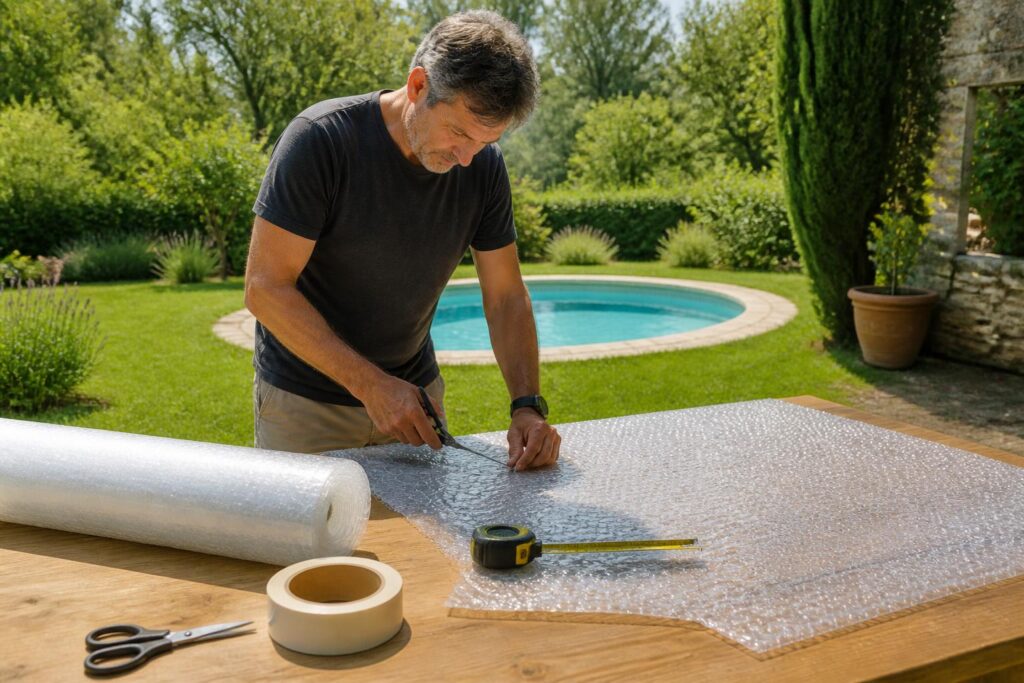 découvrez notre guide pratique pour fabriquer facilement votre propre bâche à bulles pour piscine, et profitez d'une protection efficace et économique toute l'année.