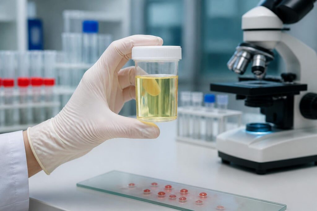 découvrez les causes médicales possibles de la présence de 8000 globules rouges dans les urines et les implications pour la santé.
