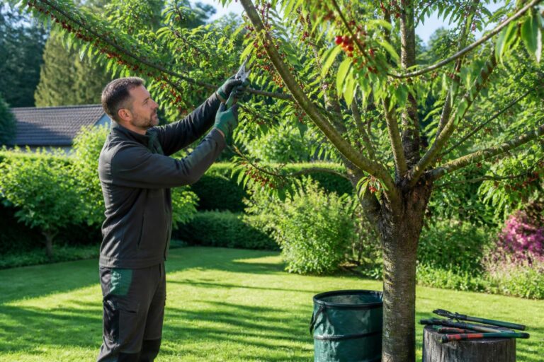 découvrez notre guide pratique pour tailler votre cerisier au bon moment et de la bonne manière afin de favoriser sa croissance et sa production de fruits.