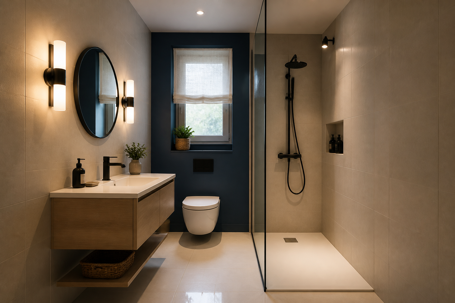 Aménager une petite salle de bain : idées gain de place faciles à appliquer