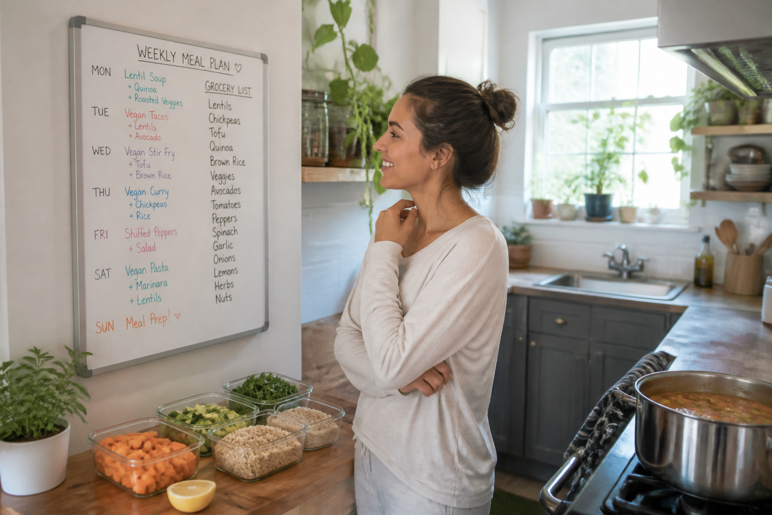 Batch cooking débutant : organiser ses repas de la semaine sans stress