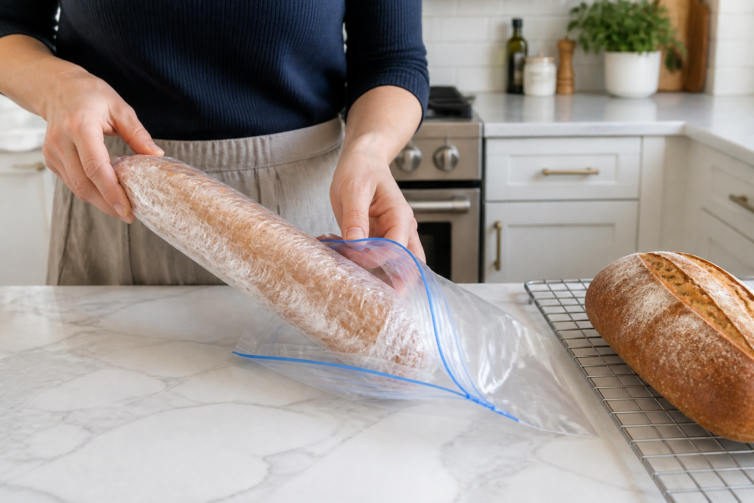 Congeler du pain frais : les bons gestes pour garder le croustillant
