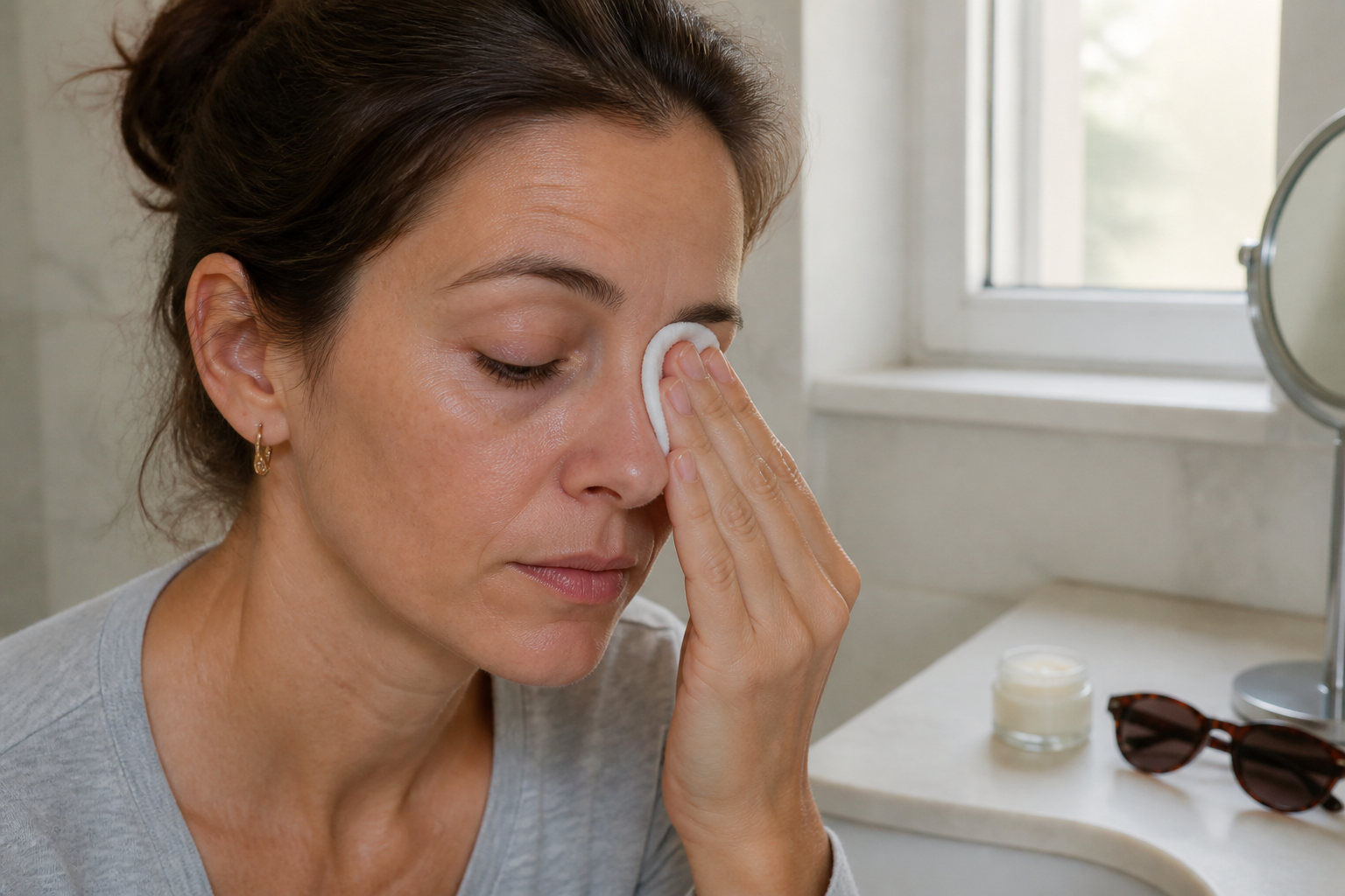 Contour des yeux ridé : soins, gestes et erreurs qui accélèrent les ridules