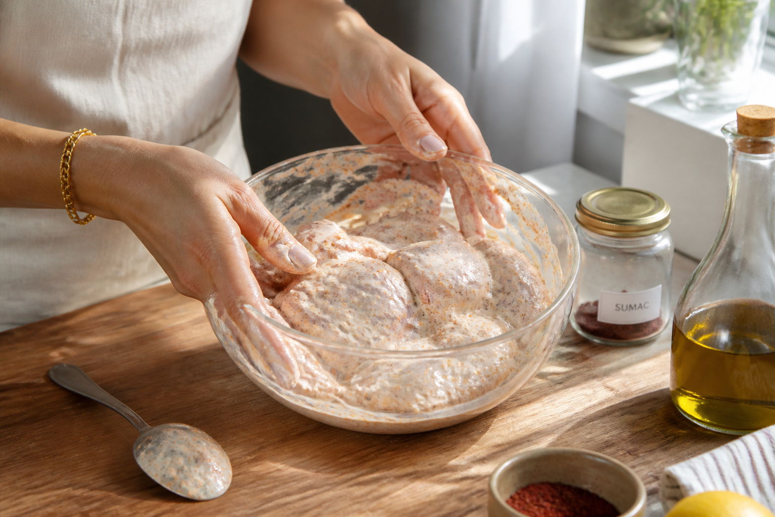 Marinade poulet au yaourt : recette tendre et parfumée facile à réussir