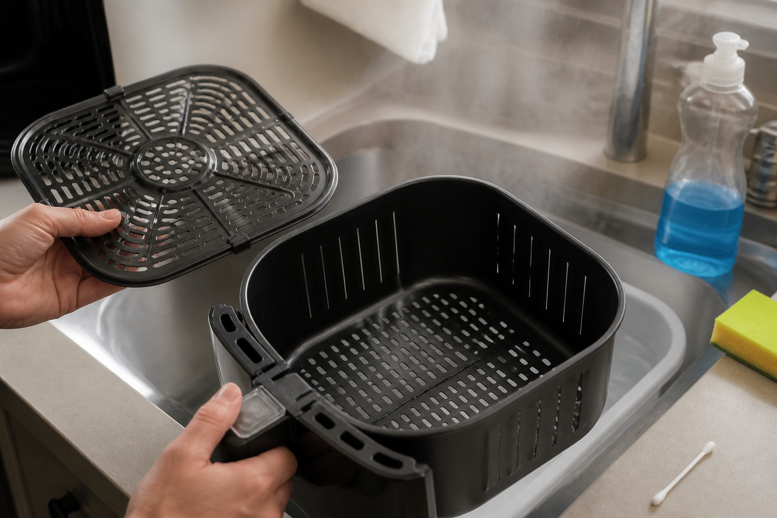 Nettoyer un Air Fryer encrassé : méthode rapide sans odeur ni graisse