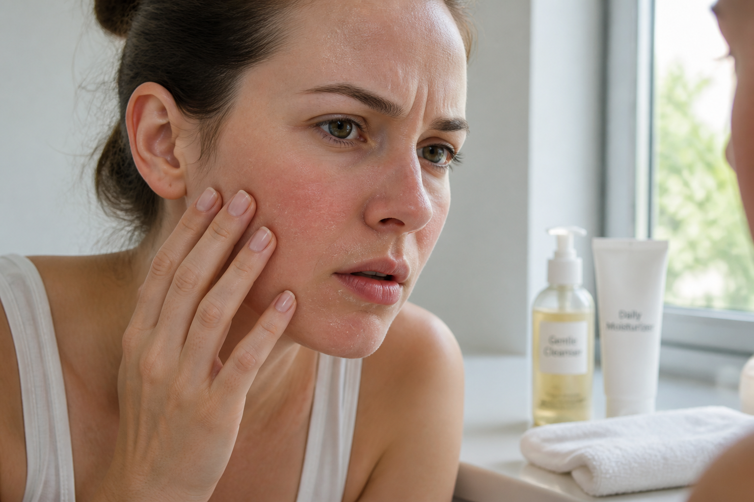 Peau déshydratée du visage : reconnaître les signes et réparer la barrière cutanée