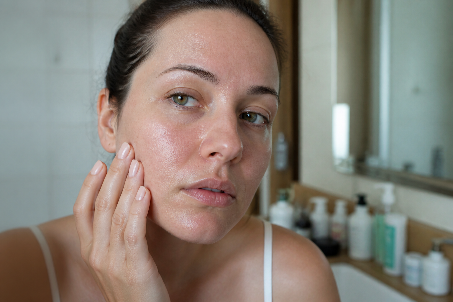Peau du visage granuleuse : causes, routine et gestes à éviter