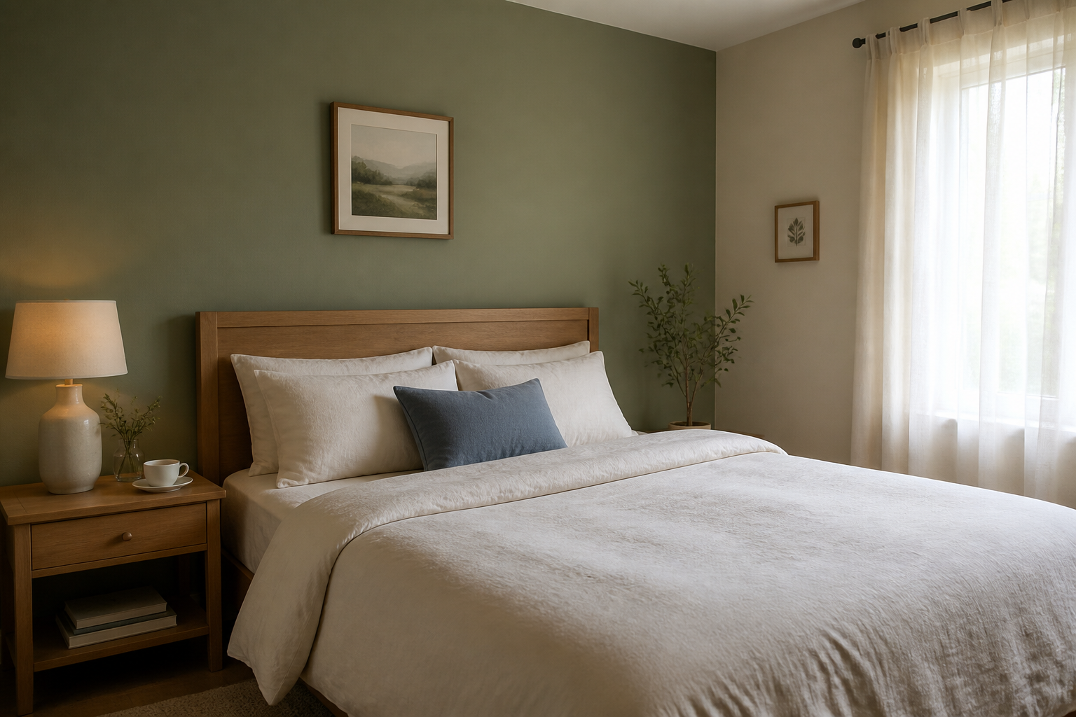 Peinture chambre adulte tendance : couleurs apaisantes et erreurs à éviter