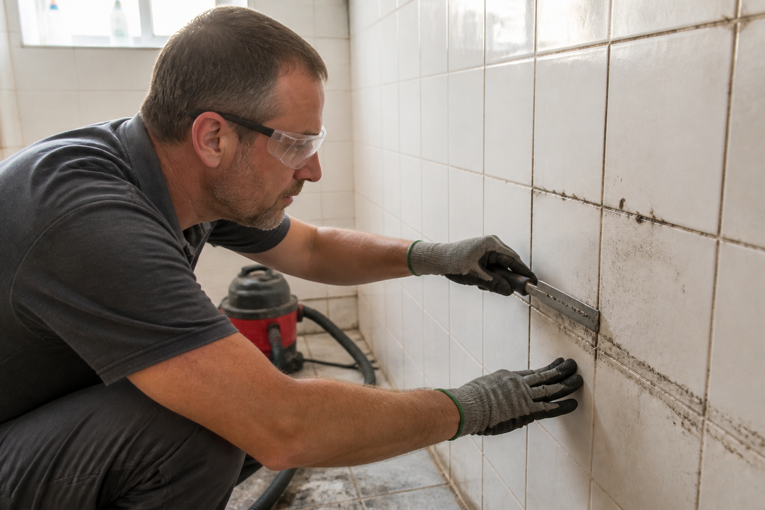 Refaire les joints de carrelage de salle de bain : étapes et erreurs à éviter