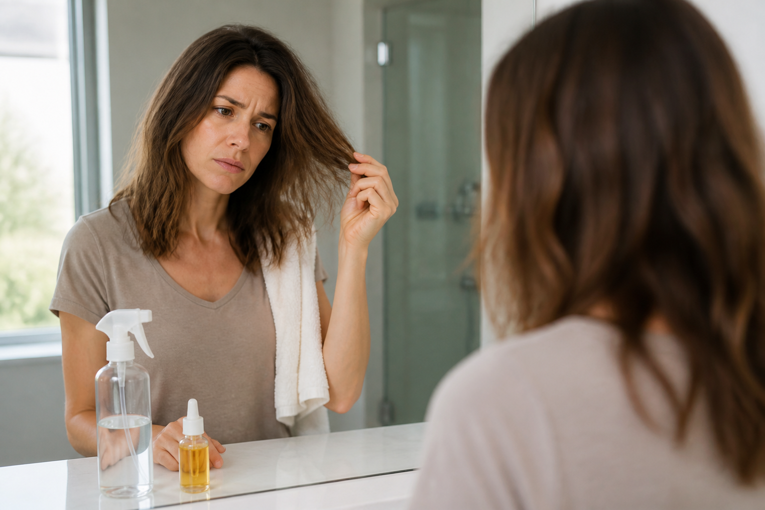 Cheveux ternes : causes possibles et routine pour retrouver de la brillance