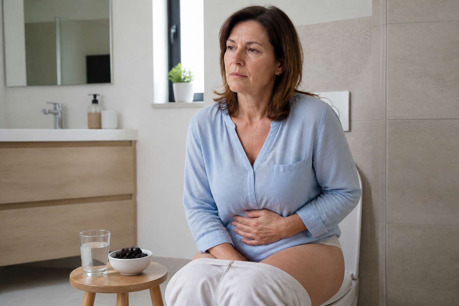 Constipation : remèdes naturels, limites et signes qui doivent faire consulter