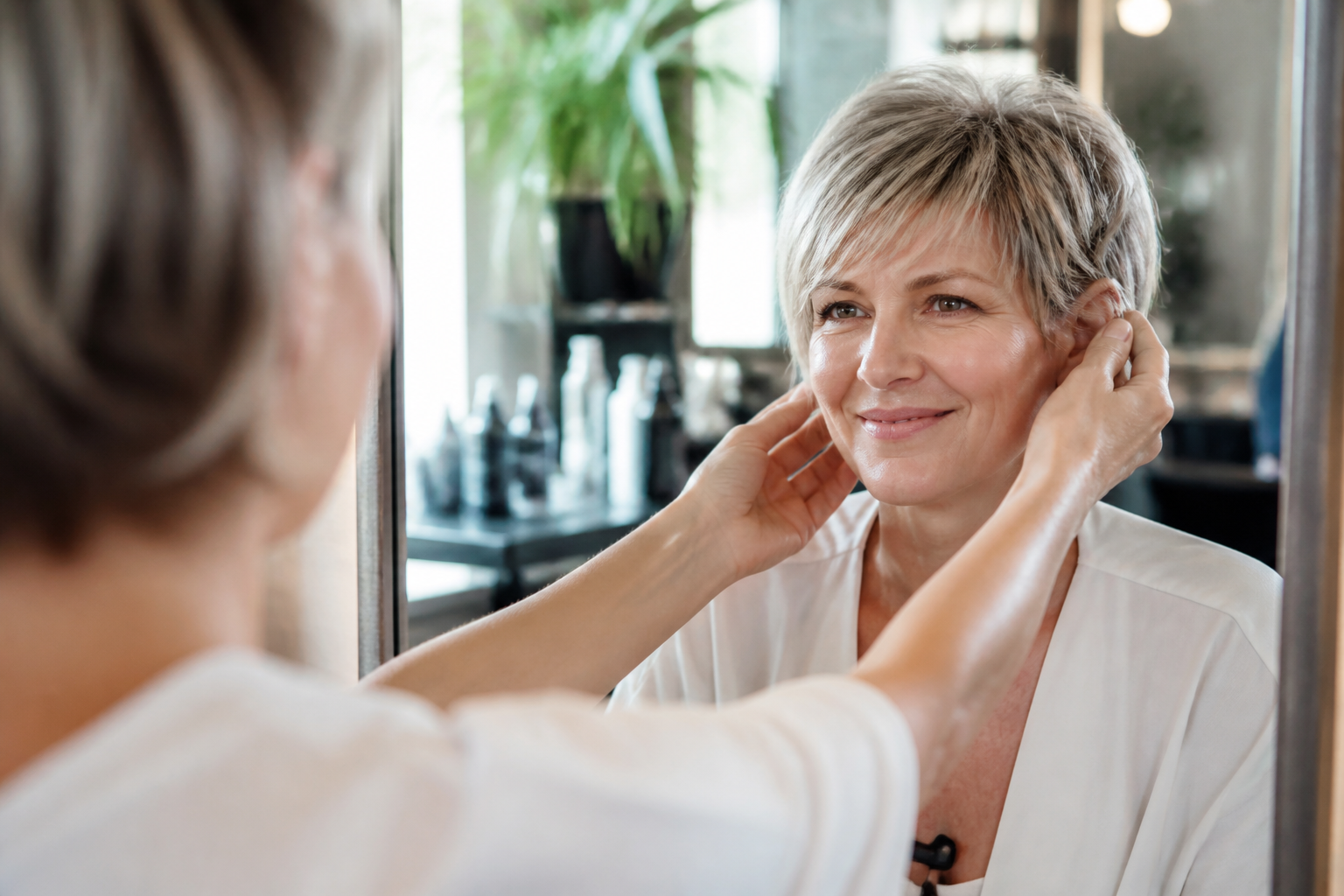 Coupe courte femme 50 ans : idées modernes pour adoucir les traits