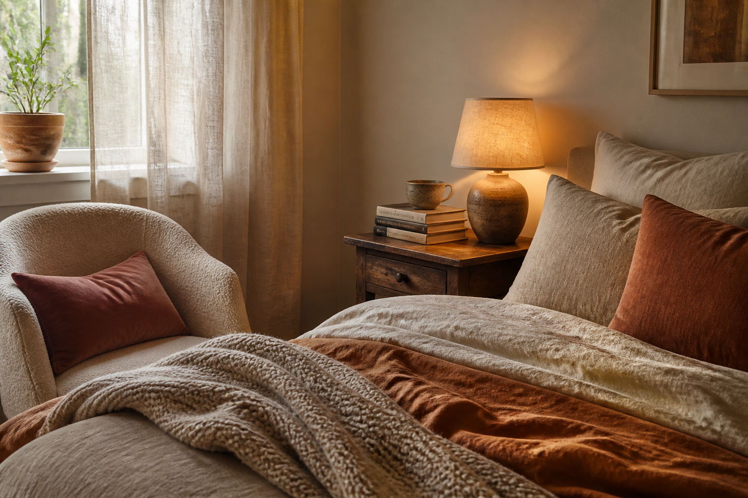 Déco chambre cocooning : idées faciles pour une ambiance douce et chaleureuse
