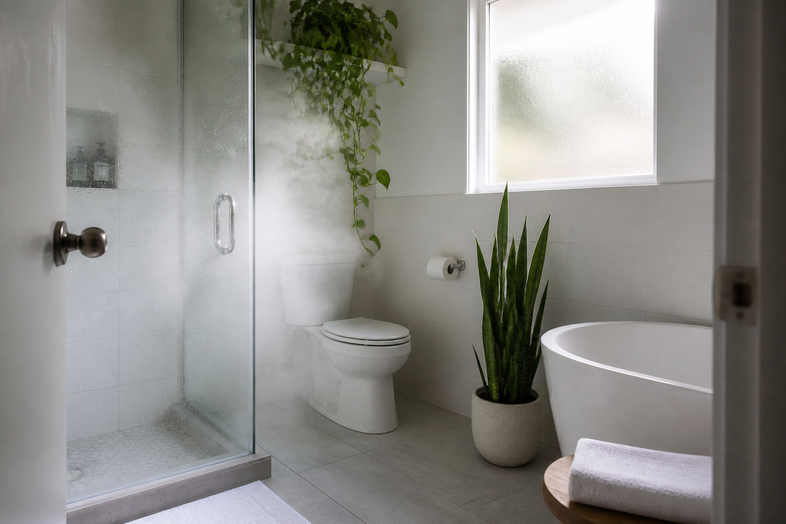 Plantes pour salle de bain : lesquelles choisir avec peu de lumière ?