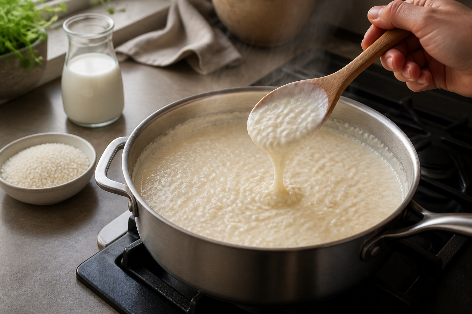 Riz au lait maison : astuces pour une texture crémeuse sans le rater
