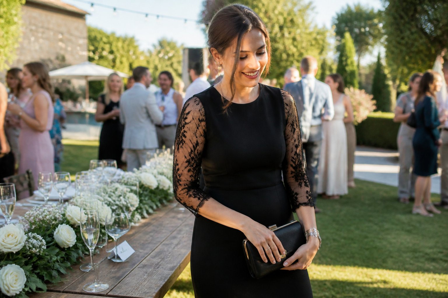 Robe noire pour un mariage : peut-on la porter sans faux pas ?