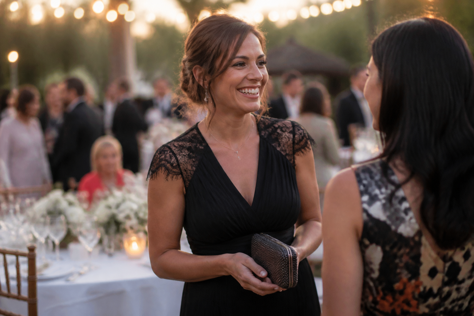 Robe noire pour un mariage : peut-on la porter sans faux pas ?