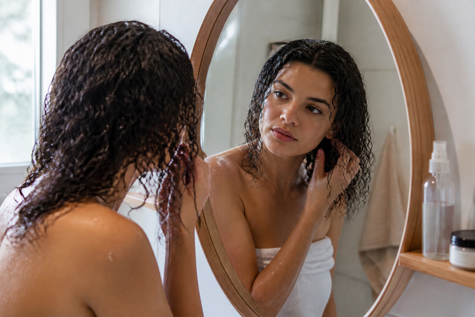 Routine cheveux bouclés : gestes simples pour définir les boucles sans les alourdir